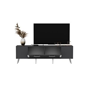 Dettas Tv Üni̇tesi̇, 150 Cm Antrasi̇t-gümüş
