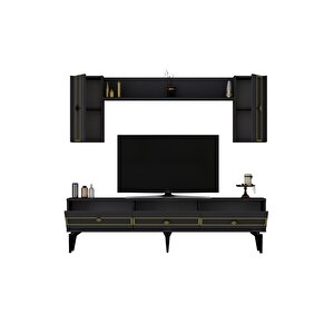 Norra 180 Cm Tv Üni̇tesi̇ Antrasi̇t-altin