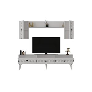 Norra 180 Cm Tv Üni̇tesi̇ Beyaz-gümüş