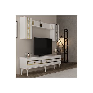 Norra 180 Cm Tv Üni̇tesi̇ Beyaz-altin Beyaz