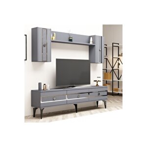 Norra 180 Cm Tv Üni̇tesi̇ Antrasi̇t-gümüş Antrasit