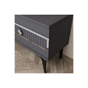 Norra 180 Cm Tv Üni̇tesi̇ Antrasi̇t-gümüş Antrasit