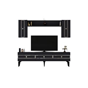 Norra 180 Cm Tv Üni̇tesi̇ Antrasi̇t-gümüş