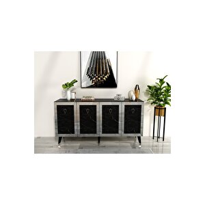 Barre Konsol Royalmermer Gümüş