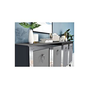 Barre Konsol Antrasi̇t-gümüş Antrasit