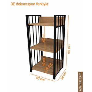 Alya Mutfak Rafi Atlanti̇k Çam  110 Cm
