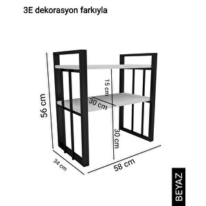Star Mi̇krodalga Dolabi Beyaz