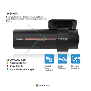Blackvue Dr970x-2ch 4k Uhd 2 Kamerali Araç Kamerasi