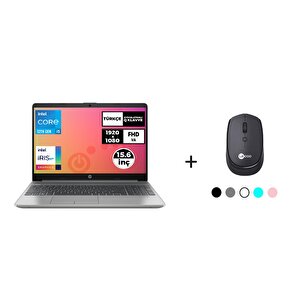 Hp 250 G9 I5-1235u 16gb 1tb Ssd 15.6" Fhd Windows 11 Home 723p9eavb17 + Lecoo Kablosuz Mouse
