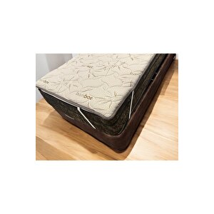  full Ortopedik Bamboo Yatak Pedi, Bambu Lastikli Yatak Şiltesi,topper 70x170 cm
