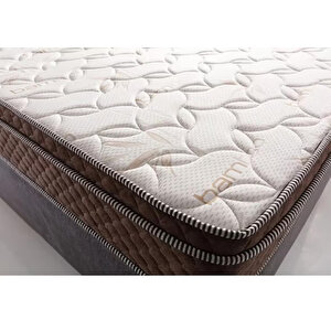  aura Full Ortopedik Lüx Bamboo Yatak (bamboo Yastık Hediyeli) Ölçü Seçenekli 80x160 cm