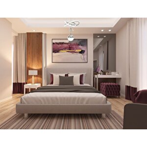 İnfinity Modern Avize Led 22w 27x27cm Alüminyum Profil Krom Dorbien-av-6130-2k-1tk