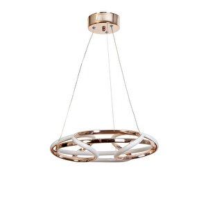Tepsi Modern Avize Led 49w 42x42cm Alüminyum Profil Bakır Dorbien-av-6161-3bkr