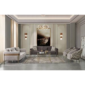 Aries Modern Avize Led 30w 37x35cm Alüminyum Profil Bakır Dorbien-av-6141-6bkr