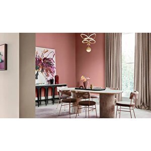 Kelebek Modern Avize Led 43w 35x35cm Alüminyum Profil Bakır Dorbien-av-6160-8bkr-1tk