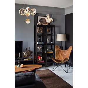 Kıvılcım Modern Avize Led 94w 50x50cm Alüminyum Profil Bakır Dorbien-av-6182-6bkr-1tk
