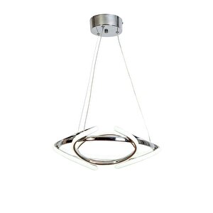 Tepsi Modern Avize Led 49w 42x42cm Alüminyum Profil Krom Dorbien-av-6161-3k
