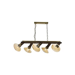 Mushroom Modern Avize E14 30w 90x27cm Metal Eskitme Avonni-av-1682-5ey