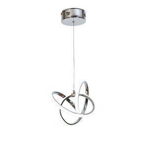 Tepe Modern Avize Led 22w 25x25cm Alüminyum Profil Krom Dorbien-av-6164-3k