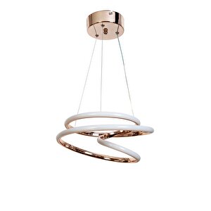 İnfinity Modern Avize Led 30w 32x32cm Alüminyum Profil Bakır Dorbien-av-6139-3bkr