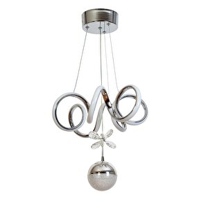 Aries Modern Avize Led 35w 33x33cm Alüminyum Profil Krom Dorbien-av-6141-6k-1tk