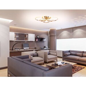 Yüzük Modern Avize Led 82w 72x60cm Alüminyum Profil Bakır Dorbien-ar-6102-6bkr