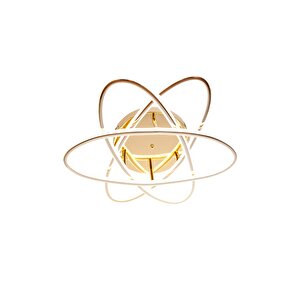 Atom Modern Avize Led 120w 64x64cm Alüminyum Profil Bakır Dorbien-ar-6111-3bkr