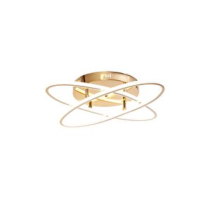 Atom Modern Avize Led 79w 64x64cm Alüminyum Profil Bakır Dorbien-ar-6110-2bkr