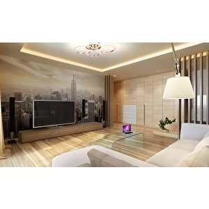 Yüzük Modern Avize Led 49w 59x44cm Alüminyum Profil Bakır Dorbien-ar-6102-4bkr