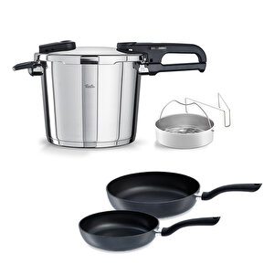 Vitaquick Edition 6 Litre Düdüklü Tencere + Tava Set