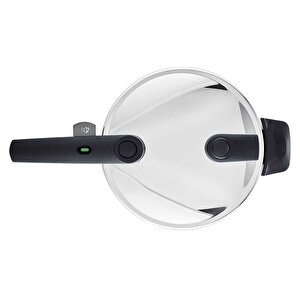 Fissler Vitaquick Glossy 6 Litre Düdüklü Tencere + Tava Set
