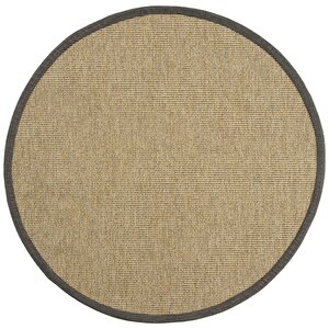 Toronto M208 Hav Toz Vermez Kolay Temizlenen Hasır Iri Düğüm Yuvarlak Ithal Sisal Halı 100x100 cm