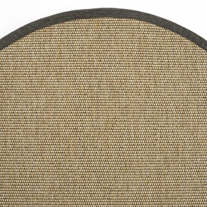 Toronto M208 Hav Toz Vermez Kolay Temizlenen Hasır Iri Düğüm Yuvarlak Ithal Sisal Halı 100x100 cm