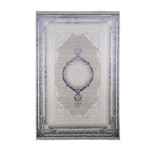 Halı Saloon 1018 Mavi Serisi Salon Oturma Yatak Odası Halısı 200x290 cm