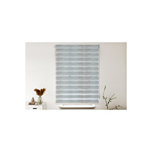 Gri Zebra Stor Perde 45x80