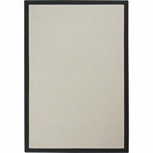 Riga M406 Hav Toz Vermez Kolay Temizlenen Hasır Doku İnce Düğüm İthal Sisal Halı 80x150 cm