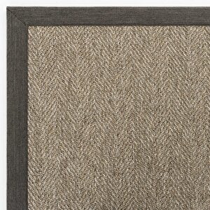 Boston M208 Hav Toz Vermez Kolay Temizlenen Hasır Doku Balık Sırtı Ithal Sisal Halı 120x300 cm