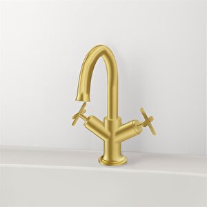 Vitra Origin Classic Lavabo Bataryası Fırçalı Altın A4288425