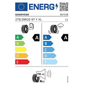 275/30 R20 97y Eagle F1 Asymmetric 5 Mo Xl Oto Yaz Lastiği (üretim: 2022)