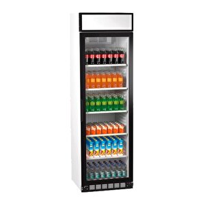 Senox Sds-385 Dc 1 Cf Dik Tip Kanopili Şişe Soğutucu Dolap 345 L