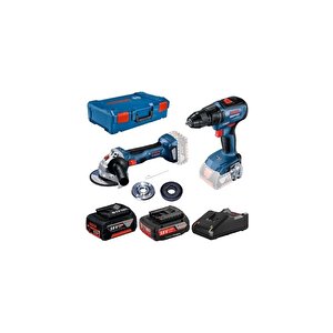 Gws 180-li Akülü Taşlama + Bosch Gsr 18v-50 Akülü Vidalama