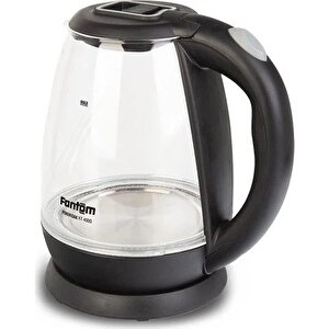 Fokurdak Kt4000 Siyah Cam Kettle