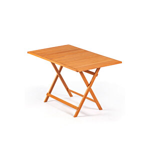 6+1 Katlanabi̇li̇r Bi̇stro Set 120x70 Cm Masali Krem
