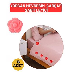 Transformacion Yorgan Çarşaf Kılıf Sabitleyici 16 Adet Çiçek Model 718080