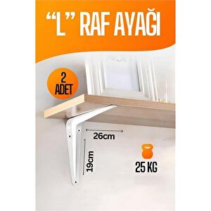 Transformacion L Raf Altı Raf Ayağı 26x19 Cm 2 Adet 714844