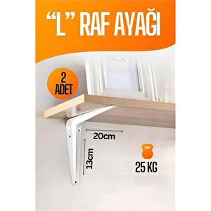 Transformacion L Raf Altı Raf Ayağı 20x13 Cm 2 Adet 714842