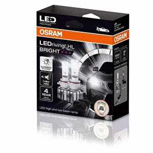 Far Ampulü Led Hb4/hir2 12v 19w Bright Model 9006dwbrt-2hfb