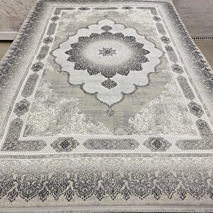 Halı Saloon 1019 Gri Serisi Salon Oturma Yatak Odası Halısı 160x230 cm