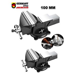 Prox 100 Mm Paslnamaz Dövme Çelik Sabit Tezgah Masa Mengenesi