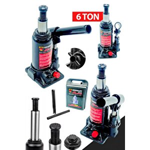 Titanium Pro Black 6 Ton Hidrolik Araba Karavan Oto Şişe Kriko